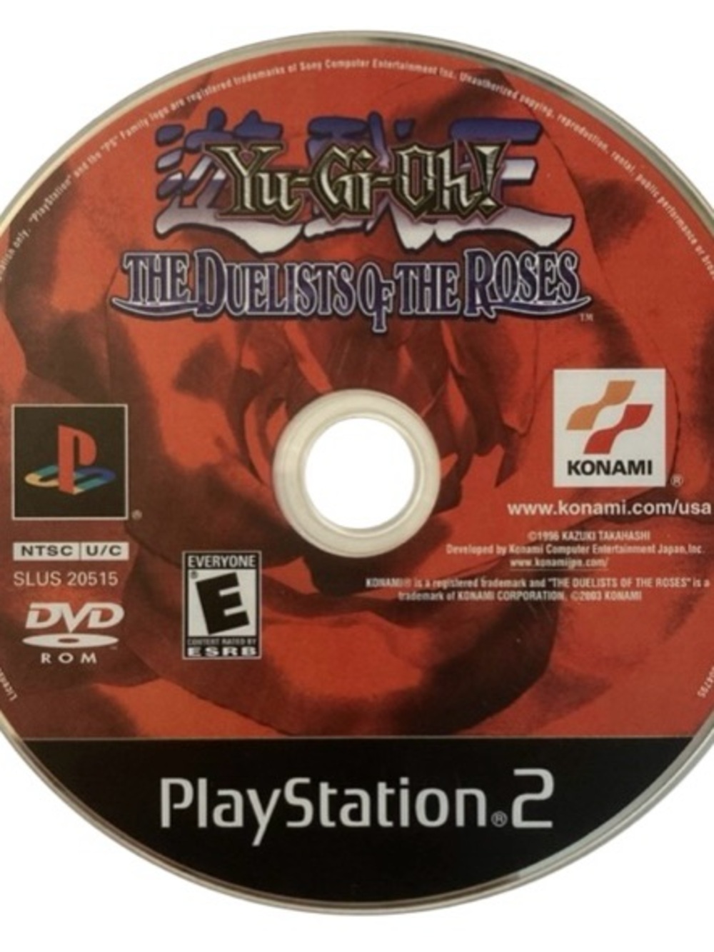 Konami Yu-Gi-Oh! The Duelists of the Roses PS2